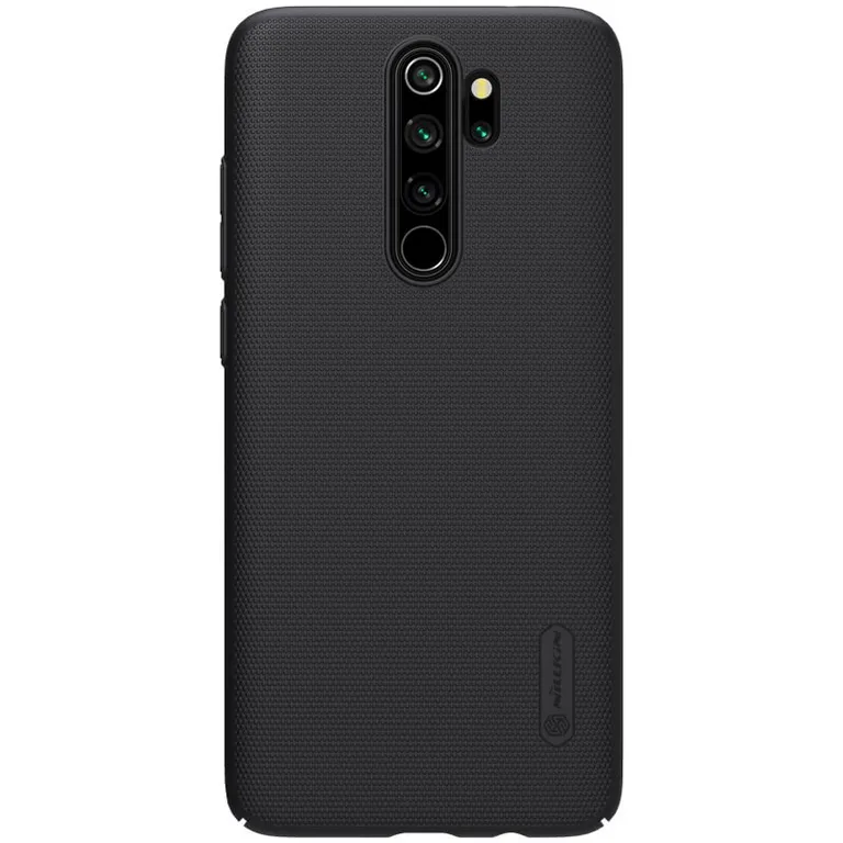 Nillkin Super Frosted Back Cover a Xiaomi Redmi Note 8 Pro fekete színéhez tok