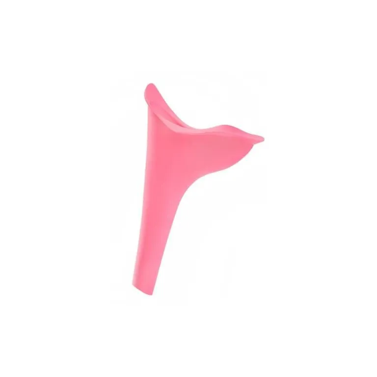 Intim vizelet tölcsér nőknek, 14,5x10 cm, újrahasználható, rózsaszín