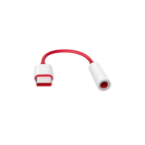 OnePlus USB-C 3,5 mm-es adapter piros (ömlesztett)