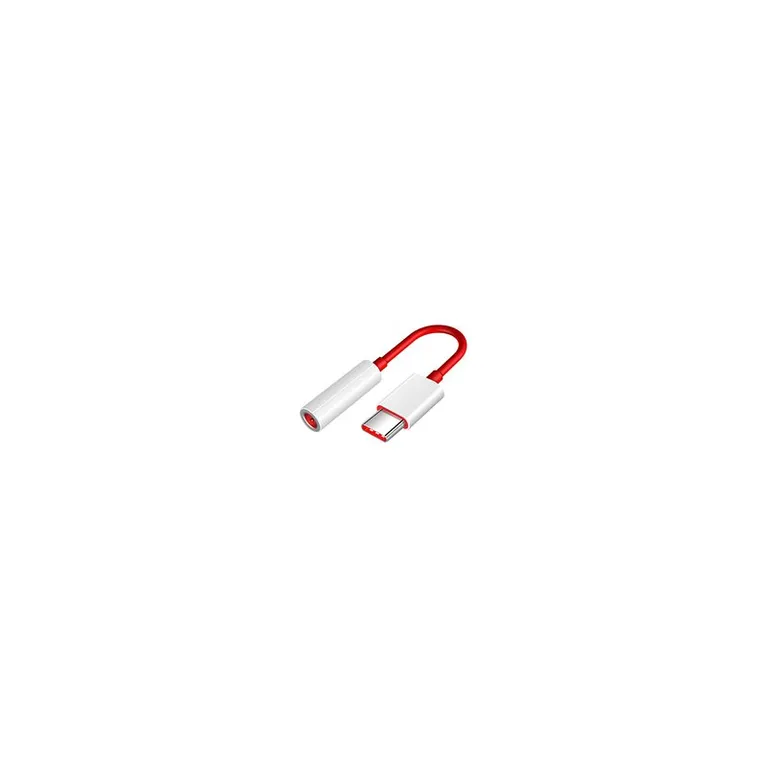 OnePlus USB-C és 3,5 mm-es adapter Piros