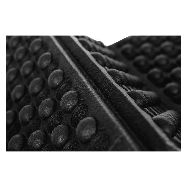 Összehajtható kemping matrac, vízálló, 38,5 x 27,5 x 1,1 cm, XPE, fekete