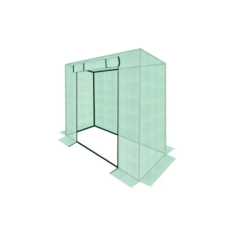Mini fóliás üvegház 92x26x13 cm, zöld