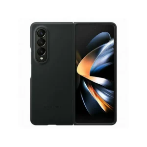 Samsung EF-VF936LBEGWW Z Fold 4 fekete/fekete bőrborítás tok