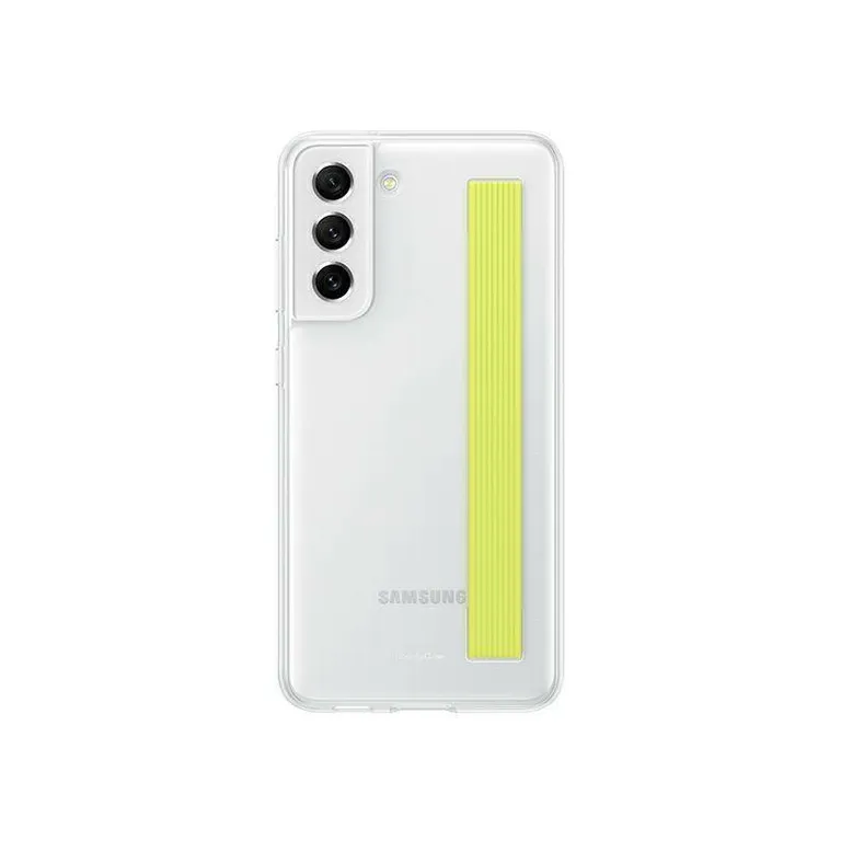 Samsung EF-XG990CWEGWW S21 FE 5G G990 fehér/fehér Slim Strap Cover tok
