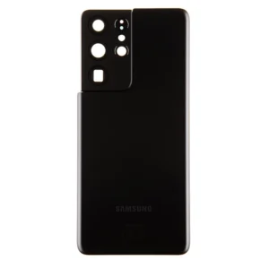 Samsung G998 Galaxy S21 Ultra Kryt Baterie Phantom Black (szervizcsomag)