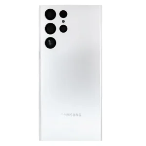Samsung S908B Galaxy S22 Ultra Kryt Baterie Phantom White (szervizcsomag)