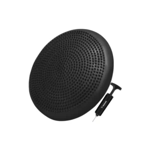 Egyensúlyozó párna pumpával, fekete, 34 cm