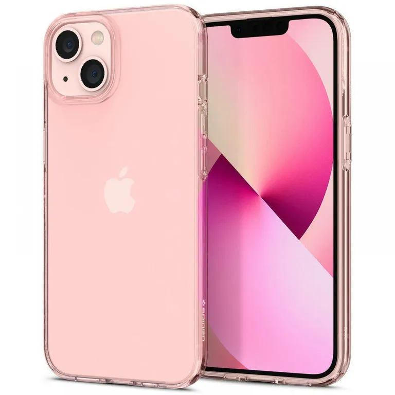 Spigen Crystal Flex iphone 13 mini rózsa kristály