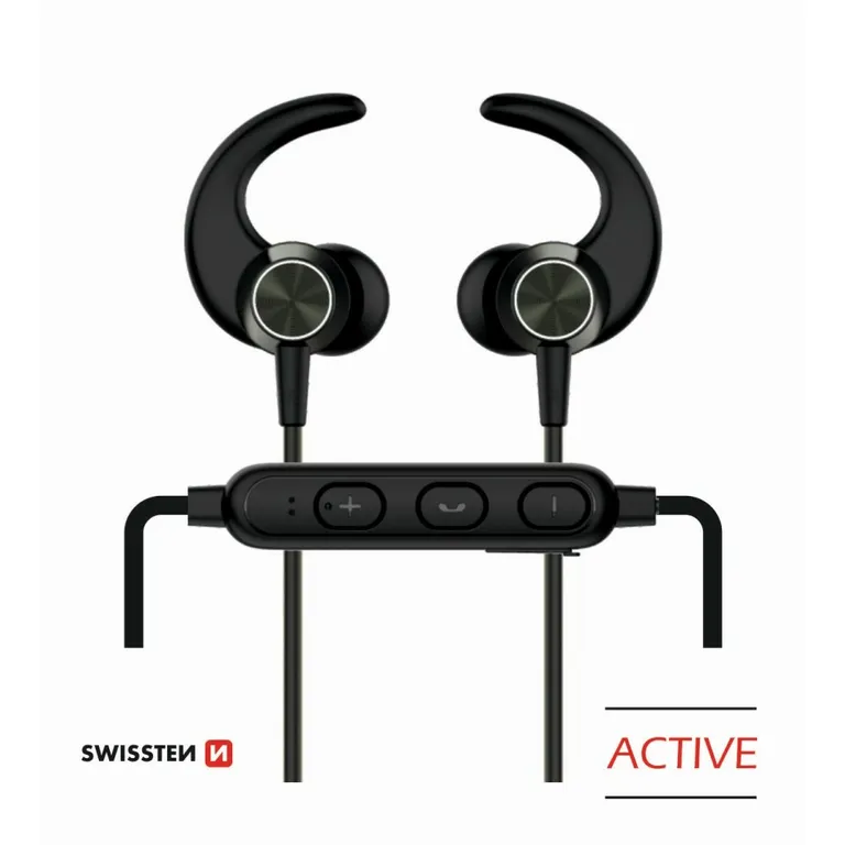 Swissten - Active bluetooth fülhallgató, fekete