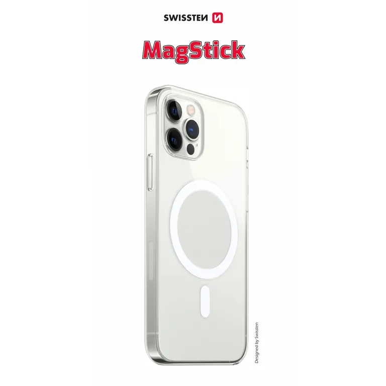 Swissten - Clear Jelly MagStick tok iPhone 11, átlátszó