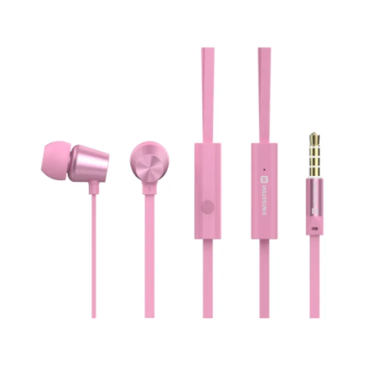 Swissten - Dynamic YS500 rozé/arany fülhallgató