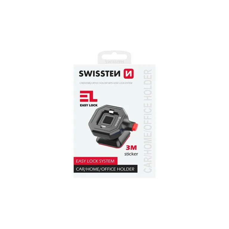 Swissten - Easy Lock telefontartó autó/otthon/iroda