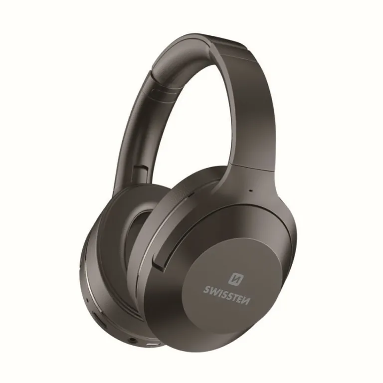 Swissten - Hurricane wireless sztereó over-ear fejhallgató, fekete