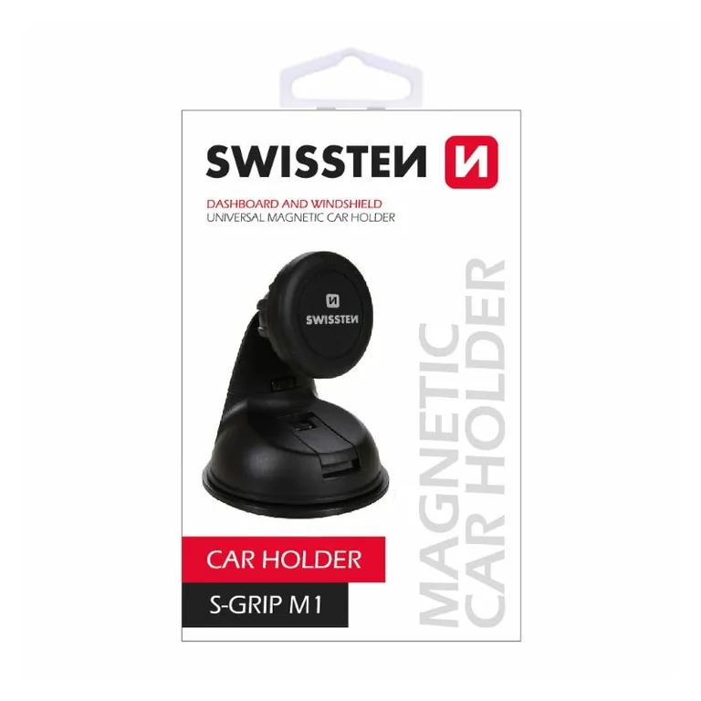 Swissten - mágneses autós tartó mûszerfalra, szélvédőre, M1