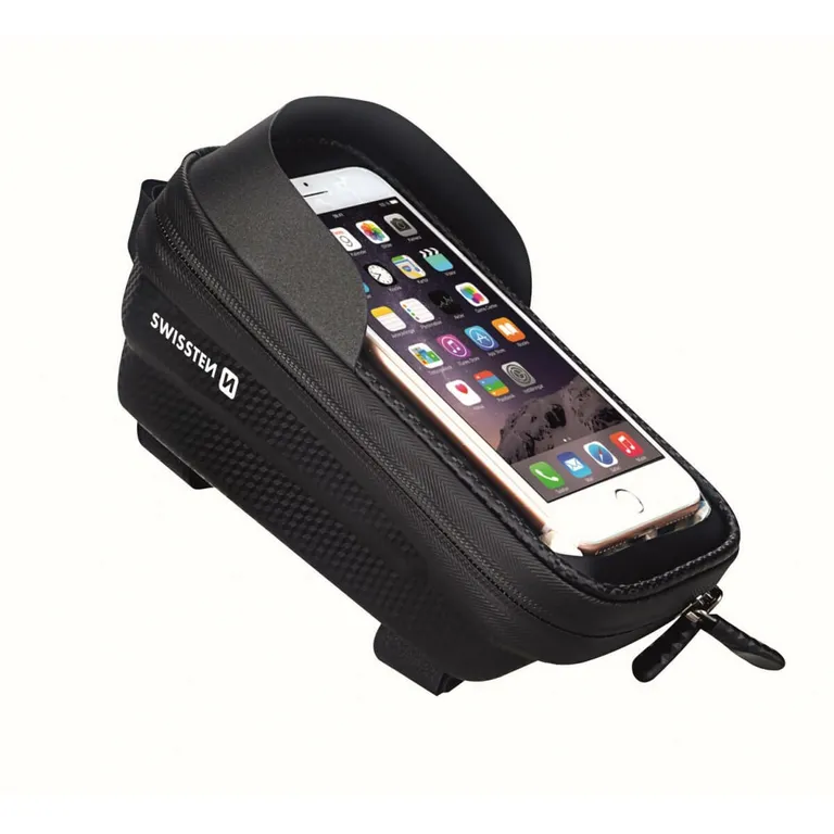 Swissten - vízálló kerékpáros telefontartó táska XL