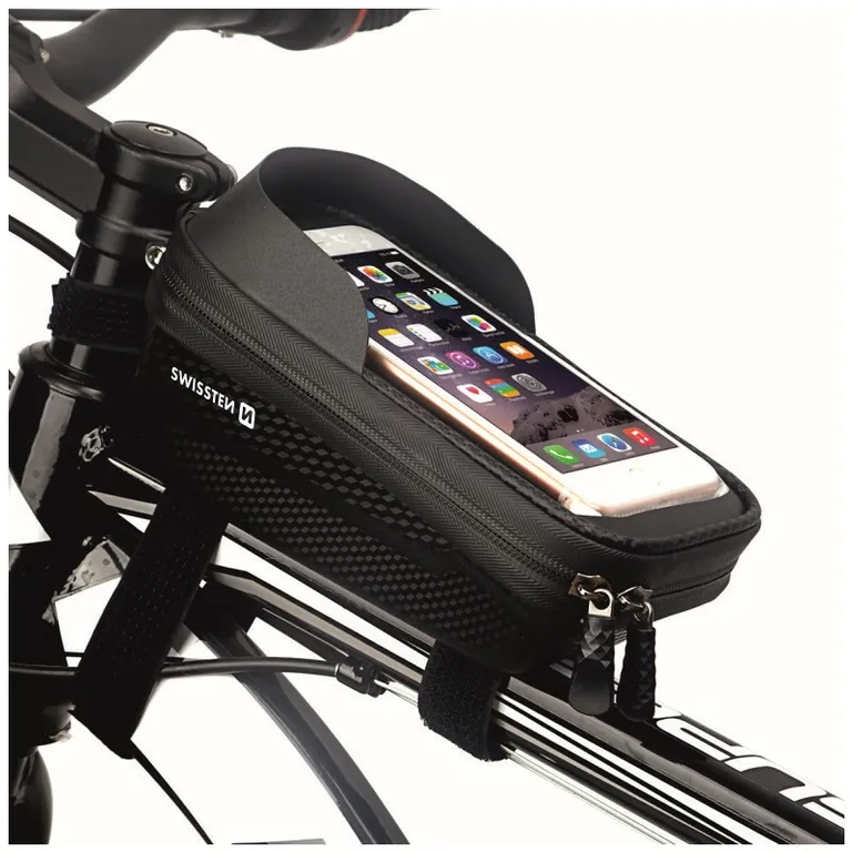 Swissten - vízálló kerékpáros telefontartó táska XXL