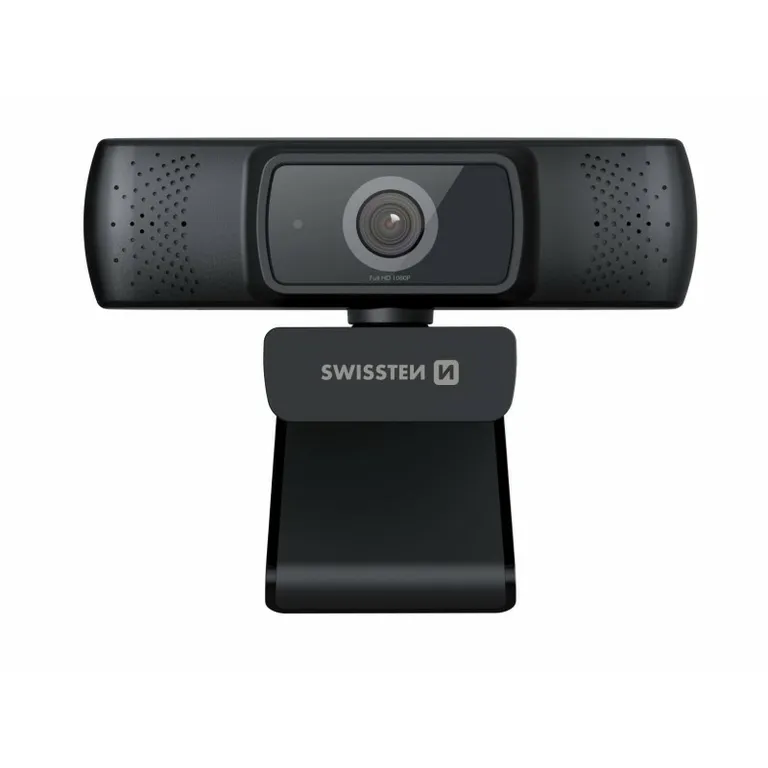 Swissten - webkamera FHD 1080p - autofókusz, beépített mikrofon
