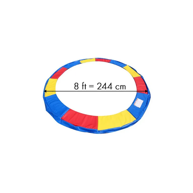 Trambulin rugóvédő 245/ 250 / 255 cm átmérőjű trambulinhoz, színes