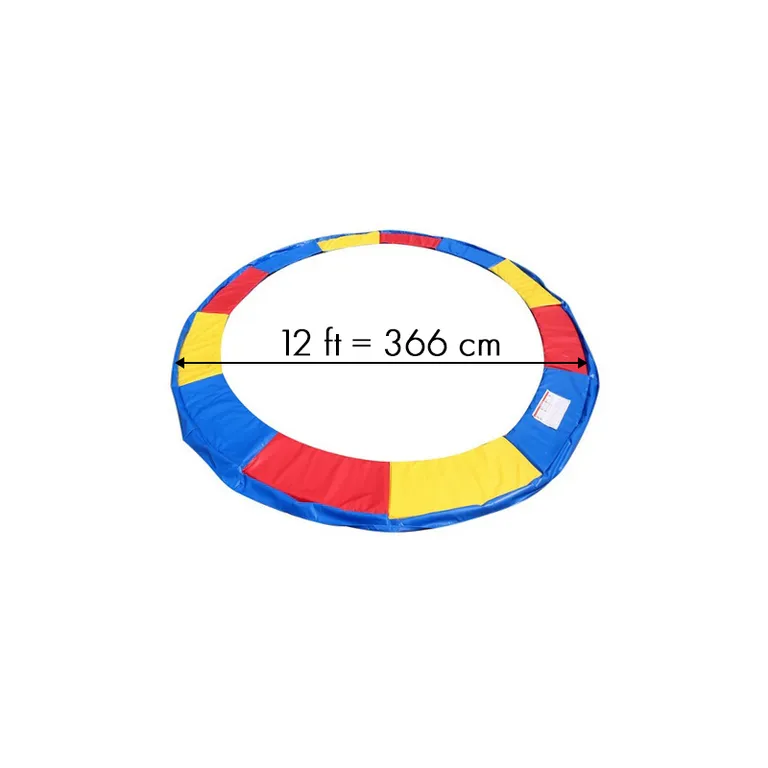 Trambulin rugóvédő 360 és 370 cm átmérőjű trambulinhoz, színes