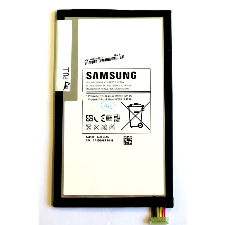 T4450E Samsung akkumulátor 4450mAh Li-Ion (ömlesztve)