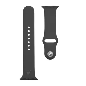 Tactical 456 Szilikon szíj Apple Watch 1/2/3/4/4/5/6/7/8/SE 38/40/41mm fekete színű órához
