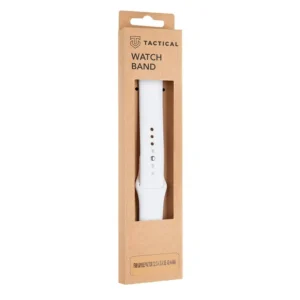 Tactical 499 Szilikon szíj Apple Watch 1/2/3/4/5/6/7/8/SE 42/44/45mm fehér színű órához