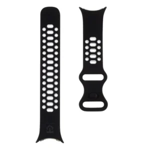 Tactical 832 Dupla szilikon szíj a Google Pixel Watch-hoz Fekete/szürke