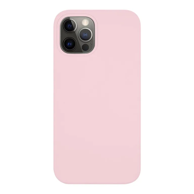 Tactical Velvet Smoothie Kryt pro Apple iPhone 12/12 Pro rózsaszín párduc tok