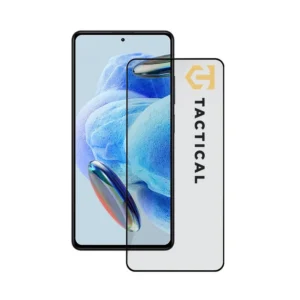 Taktikai üvegpajzs 5D sklo pro Xiaomi Redmi Note 12 Pro 5G fekete