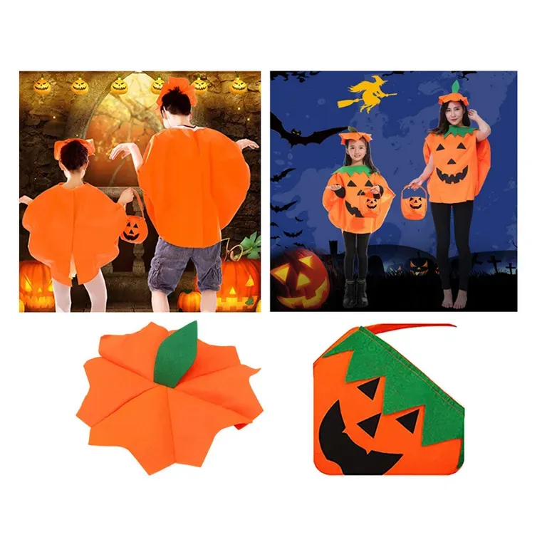 Tök Jelmez: Különleges Halloween Tök Viselet, Méret: S, Narancssárga