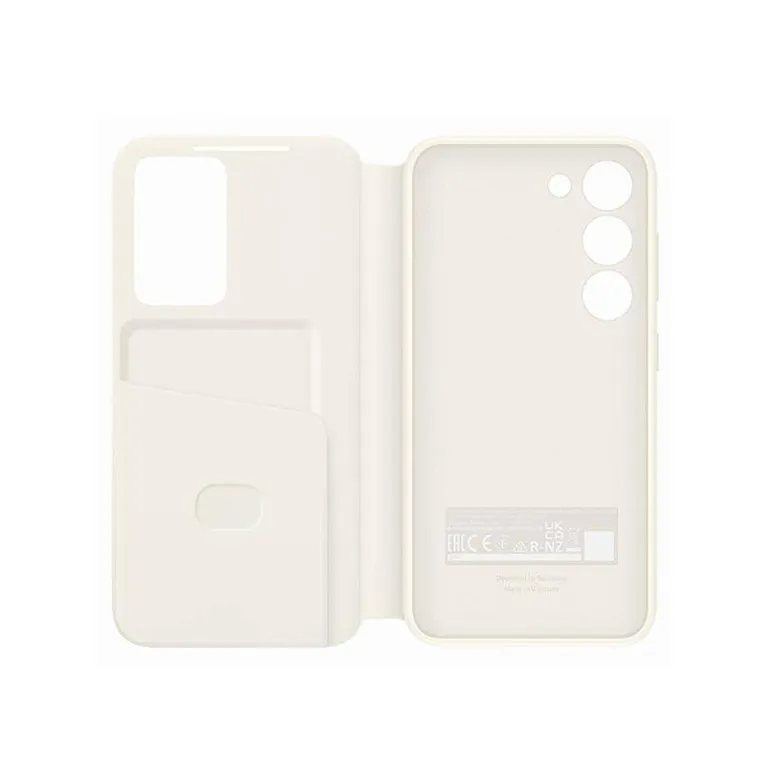 tok Samsung EF-ZS911CU S23 S911 kremowy/cream Smart View Wallet Case