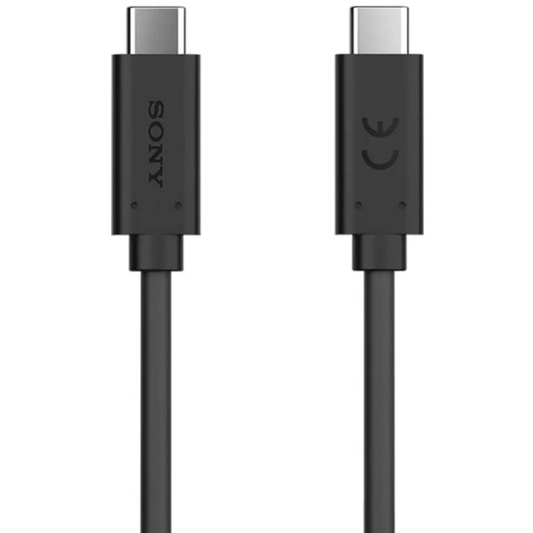 UCB-24 Sony USB-C/USB-C adatkábel 1m fekete (ömlesztve)