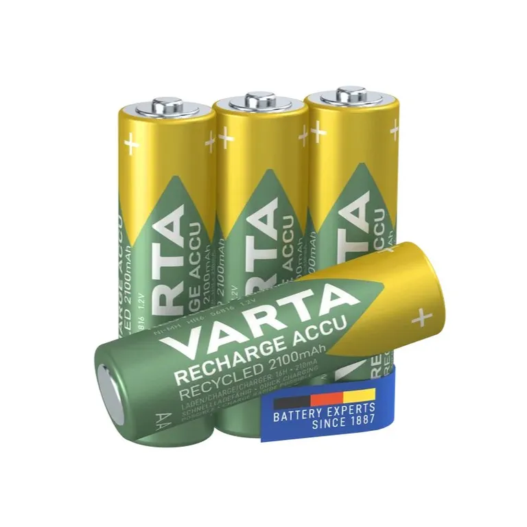 Varta újratölthető akkumulátorok újrahasznosított AA 2100 mAh 4db