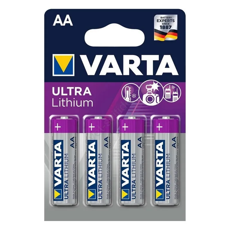 Varta Ultra lítium AA elemek 4db