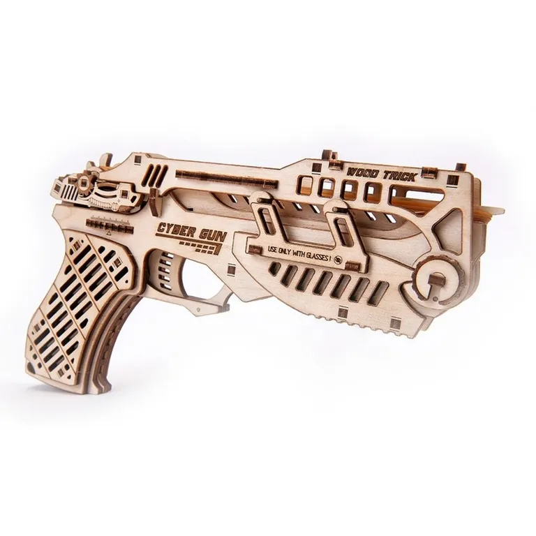 Wood Trick -  Cyber Gun 3D fa mechanikus modell