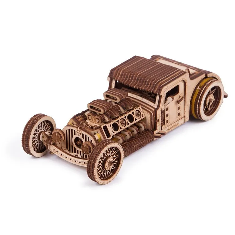 Wood Trick -  Hot Rod 3D fa mechanikus modell