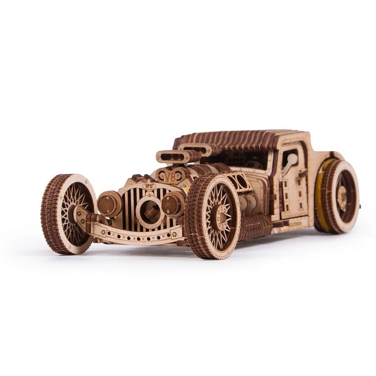 Wood Trick -  Hot Rod 3D fa mechanikus modell