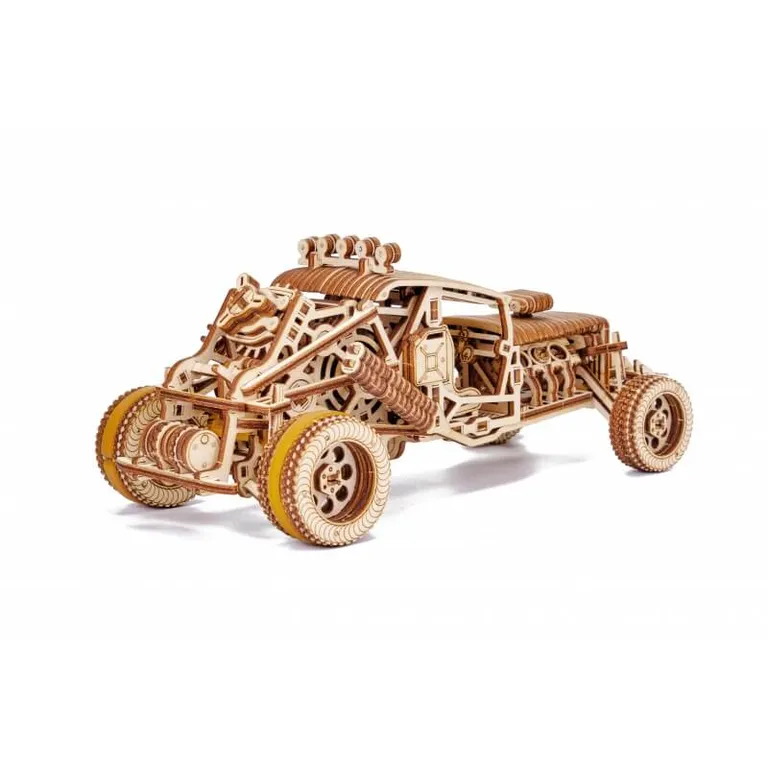 Wood Trick -  Mad Buggy autó 3D fa mechanikus modell