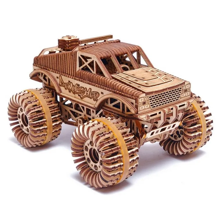 Wood Trick -  Monster Truck 3D fa mechanikus modell