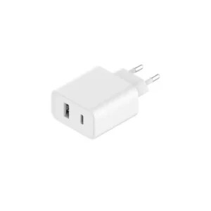 Xiaomi AD332EU USB/USB-C 33W-os utazási töltő fehér színben