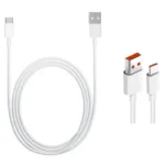 Xiaomi eredeti USB-C adatkábel 6A 1m fehér (ömlesztett)