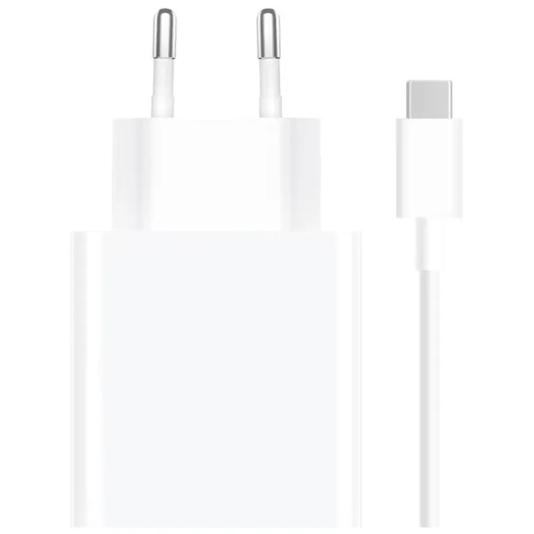 Xiaomi MDY-11-EZ USB-A 33W-os utazási töltő + USB-C kábel Fehér