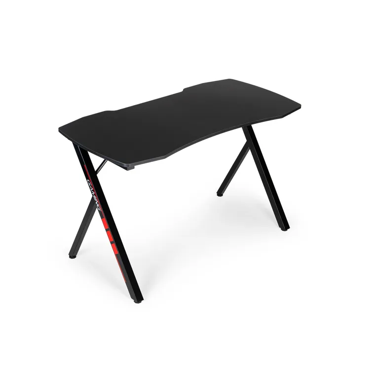 Modernhome gamer asztal – karbonszálas mintázatú, 120x60cm