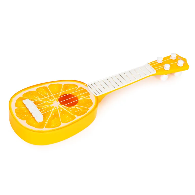 ECOTOYS gyermek ukulele – narancssárga