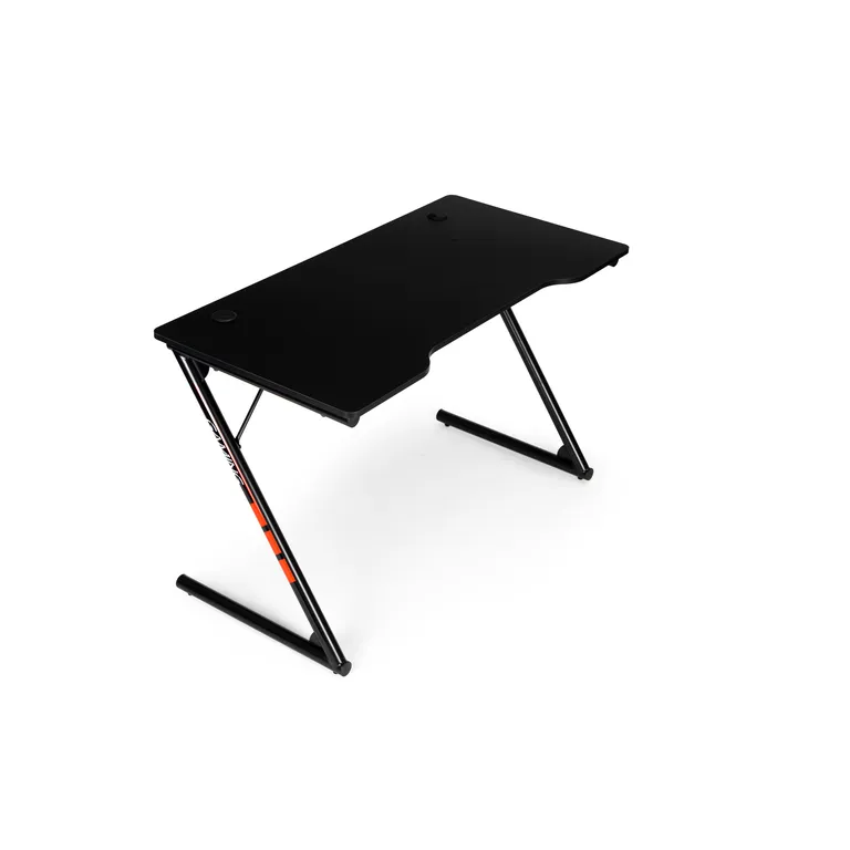 Modernhome gamer asztal – 120x60cm – fekete
