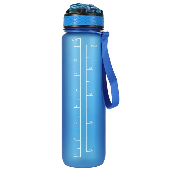Water Bottle Bidon, Tritan Műanyag, 1 Liter, Kék