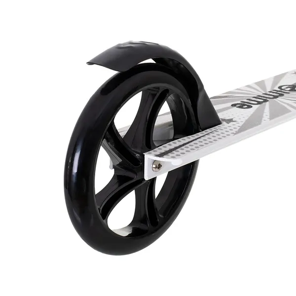 Összecsukható Roller Alex Wheels 200mm Kerekekkel, Fehér Színben