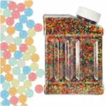 Virágzselé Golyók, Többszínű, 250g, 50 000 db, 7-8mm Átmérőjű