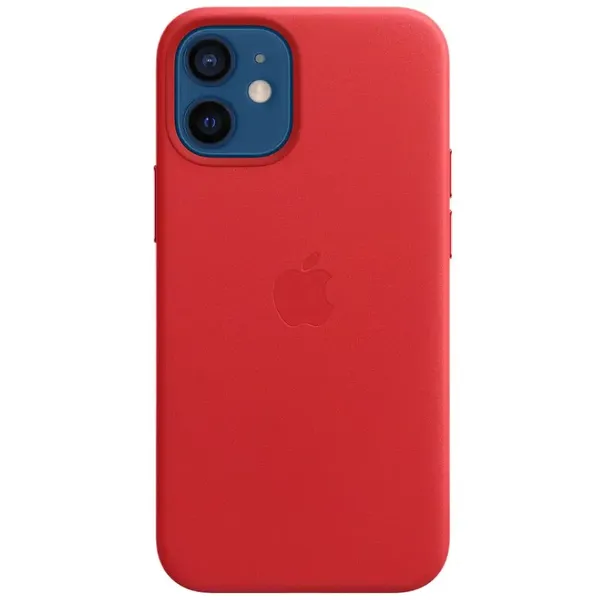 MHK73ZM/A Apple bőrborítás, beleértve a. MagSafe iPhone 12 mini készülékhez Piros