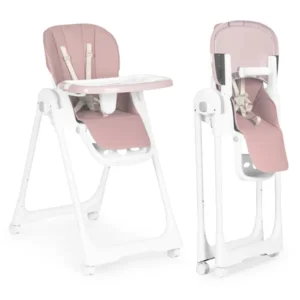 ECOTOYS Magasított Etetőszék HA-013 PINK - Kényelem és Biztonság a Kicsiknek